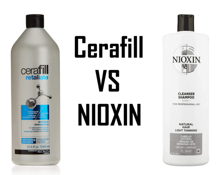 Cerafill vs Nioxin